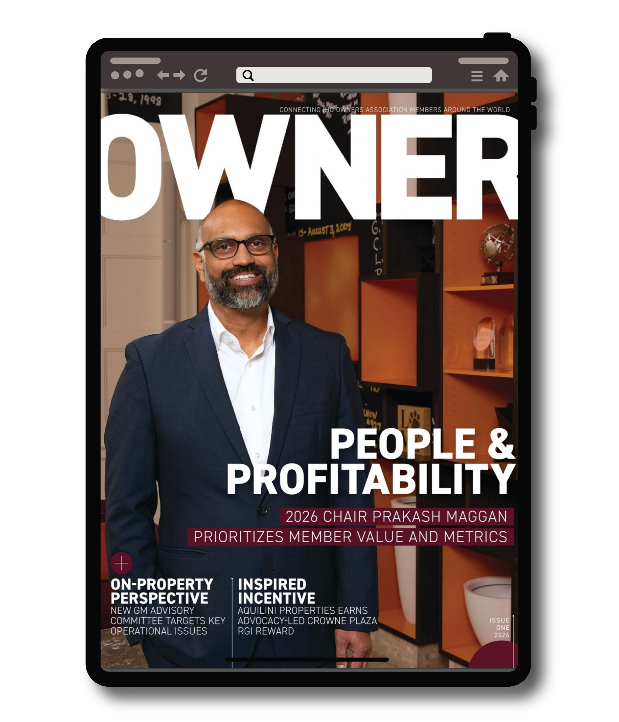 OWNER Magazine Cover